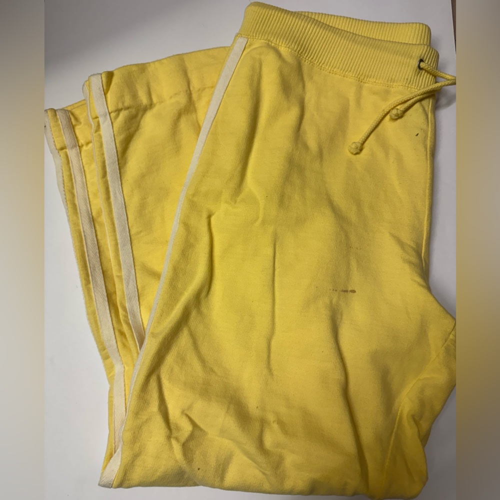 Yellow New York Laundry sweat pants - Picture 2 of 9